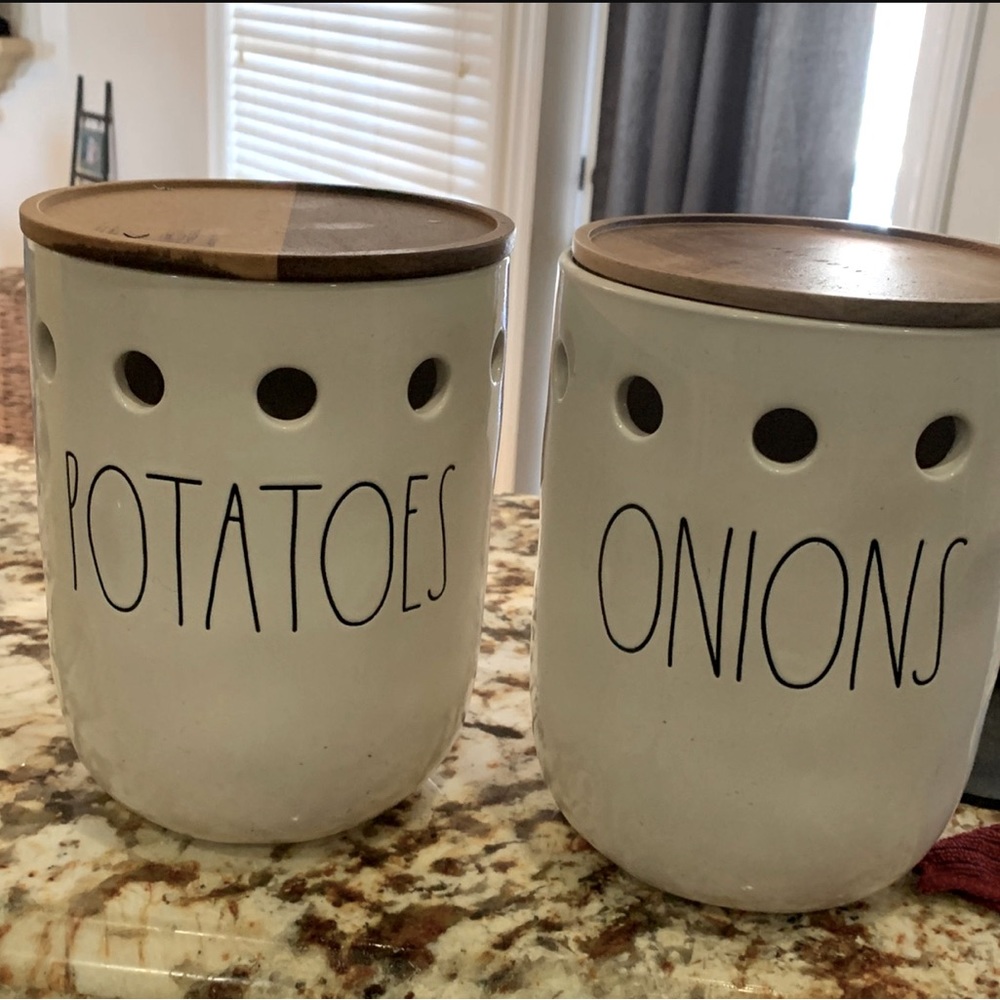 Rae Dunn canisters